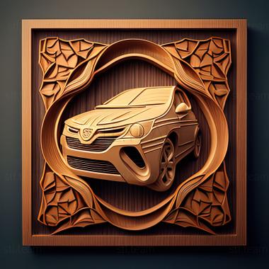 3D модель Toyota Vista V20 (STL)